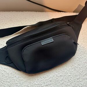 Dagne Dover Black Belt Bag